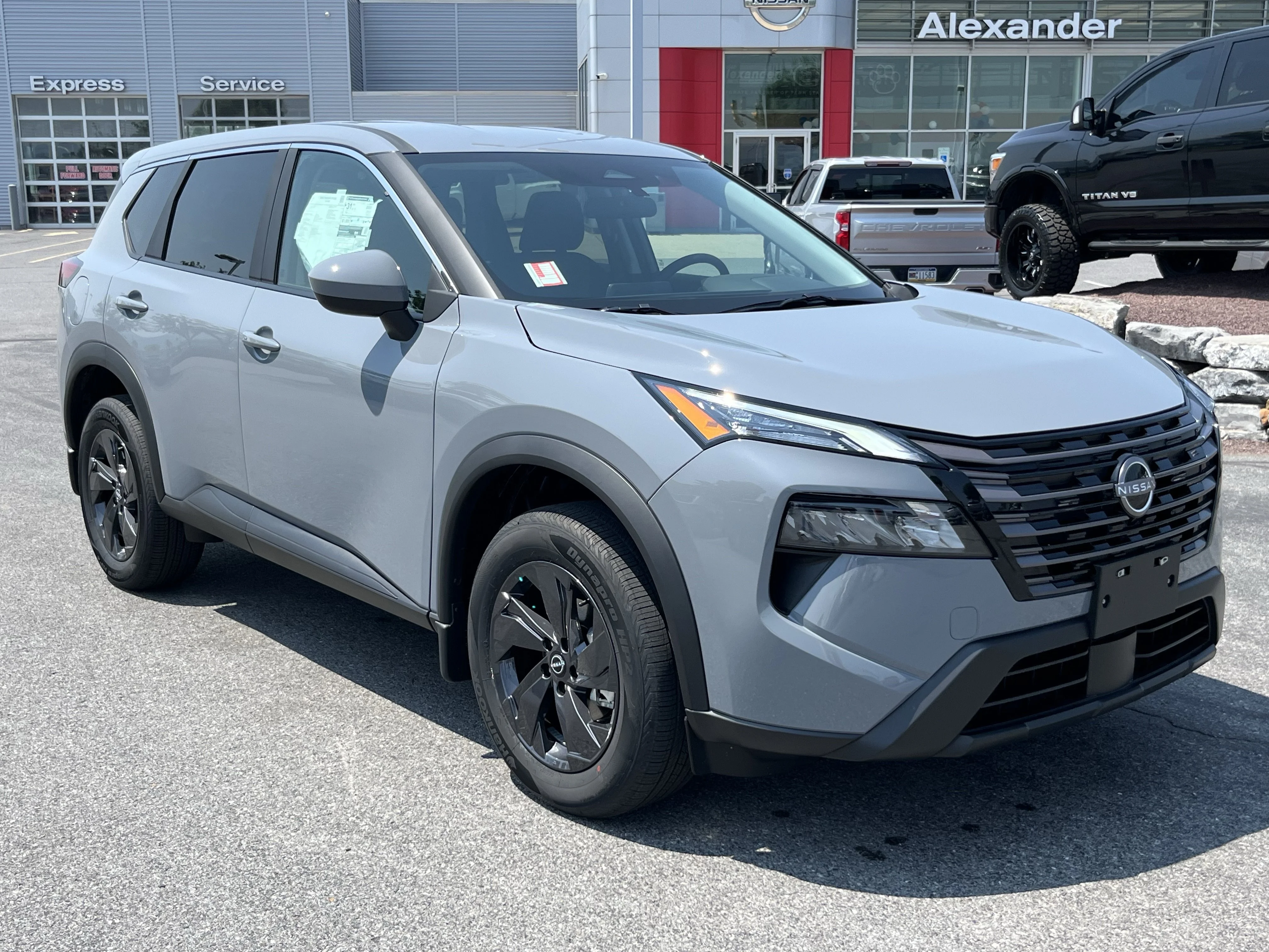 New 2026 Boulder Gray Pearl Nissan SV image 1