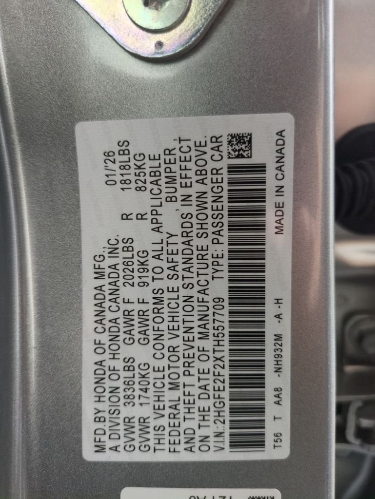 2026 Honda Civic LX - Photo 32