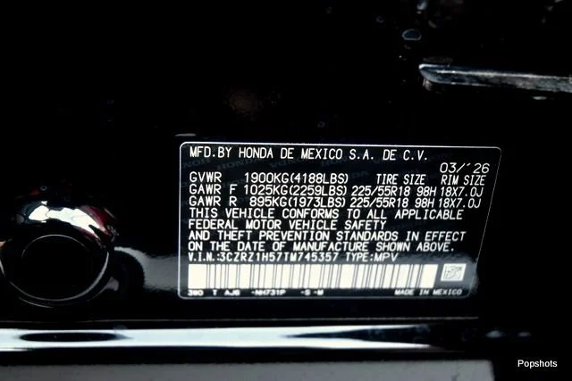 Certified Used 2026 Crystal Black Pearl Honda 2WD SPORT image 33