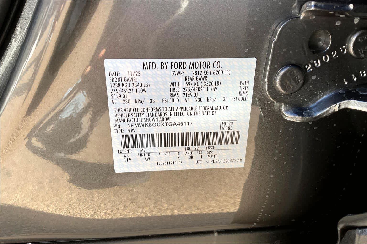 New 2026 Carbonized Gray Metallic Ford ST image 18