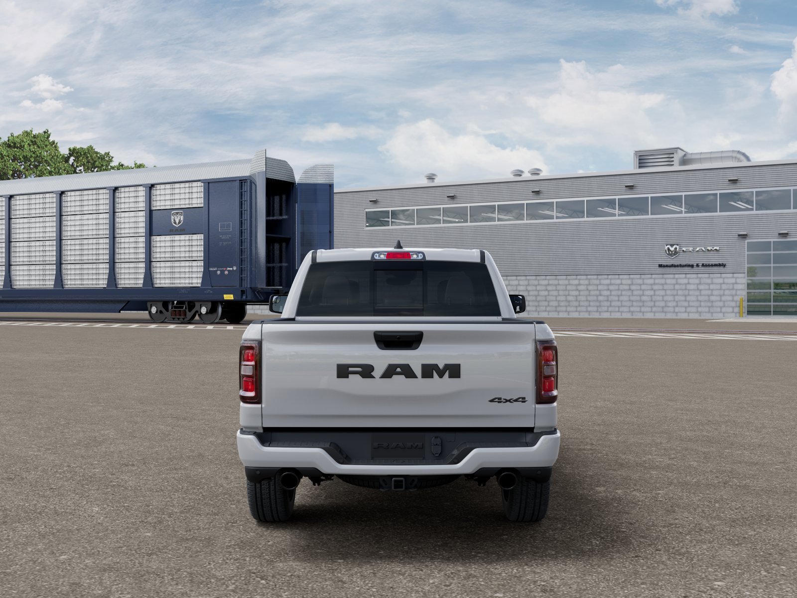 New 2026 Bright White Clear-Coat Exterior Paint RAM Express image 7