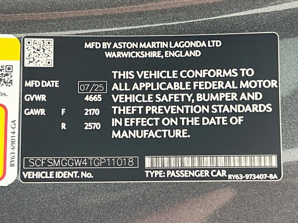 Used 2026 Gray Aston Martin Base image 37