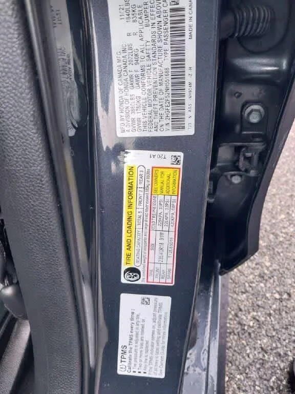 Used 2022 Meteorite Gray Metallic Honda Sport image 34