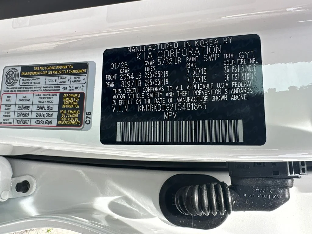 New 2026 White Kia X-Line SX Prestige image 36