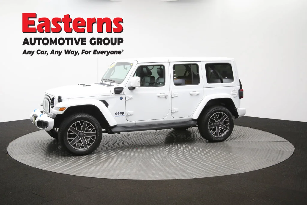Used 2023 White Jeep Sahara 4xe image 59