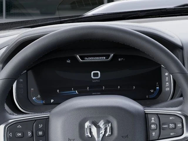 New 2026 Ceramic Gray Clear-Coat Exterior Paint RAM Laramie image 17