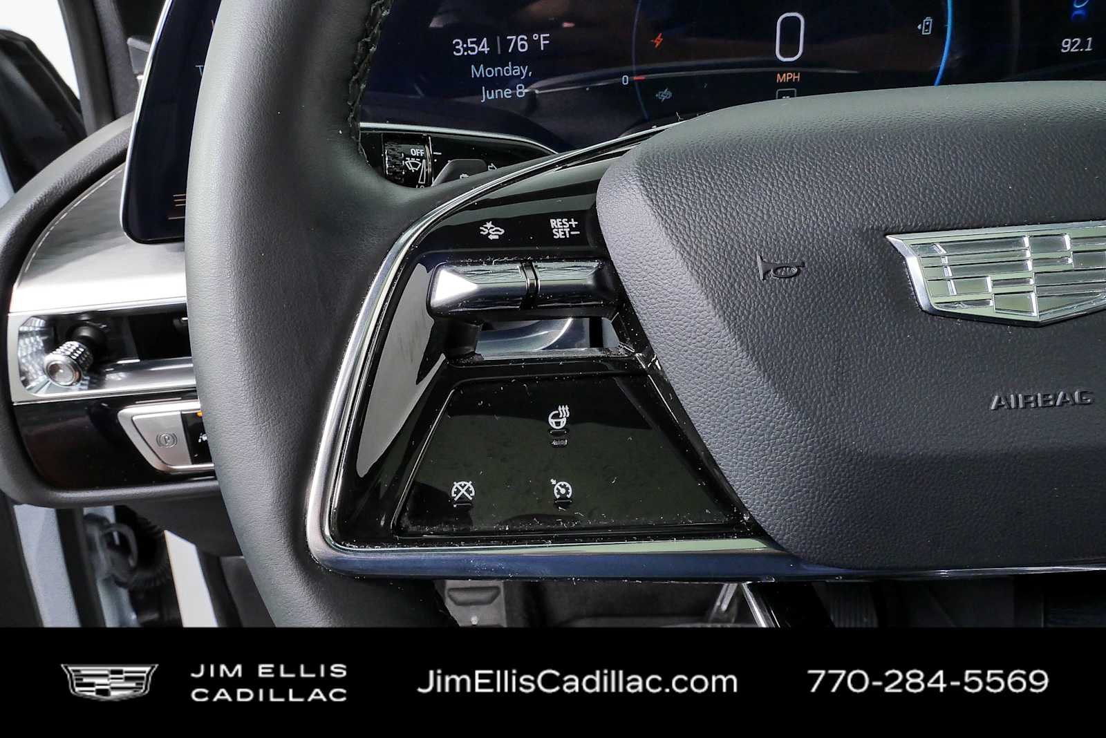 Certified Used 2024 Crystal White Tricoat Cadillac Sport 1 image 9
