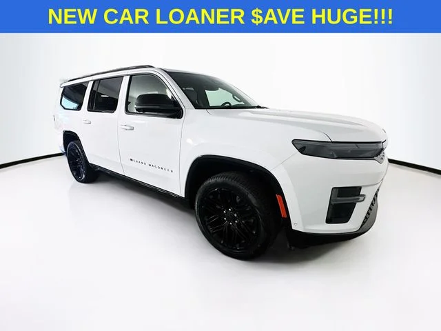 New 2026 Bright White Clear-Coat Exterior Paint Jeep Grand Wagoneer image 1