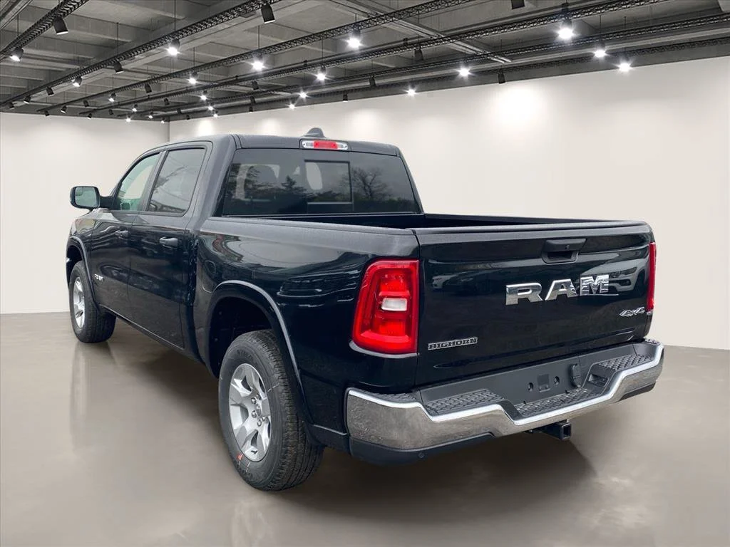 New 2026 Diamond Black Crystal Pearl-Coat Exterior Paint RAM Big Horn/Lone Star image 3