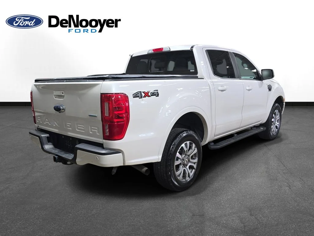 Used 2020 White Platinum Clearcoat Metallic Ford Lariat image 4