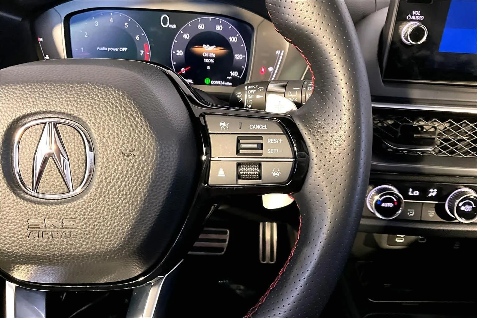 Certified Used 2025 Platinum White Pearl Acura With A-Spec Package image 25