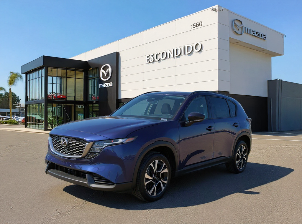 New 2026 Navy Blue Mica Mazda 2.5 S Preferred AWD image 1