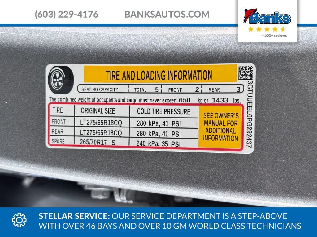 Certified Used 2023 Sterling Metallic GMC AT4 image 8