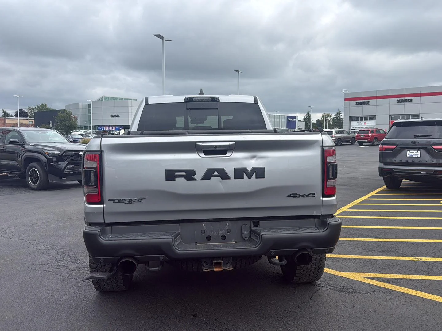 Used 2022 Billet Silver Metallic Clearcoat Ram TRX image 6