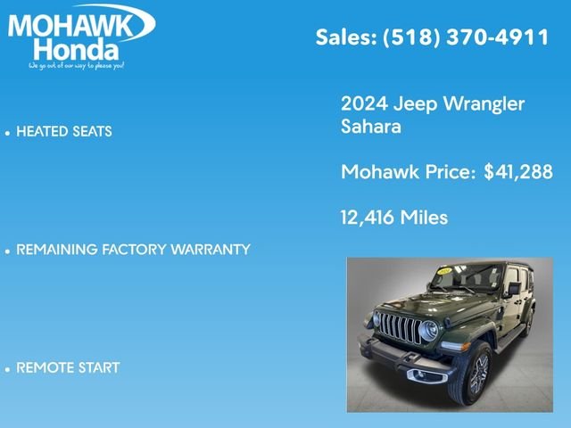 2024 Jeep Wrangler 4-Door Sahara - Photo 14