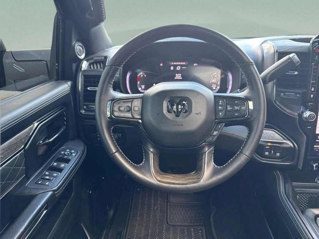 Used 2026 Diamond Black Crystal Pearlcoat Ram Limited image 23