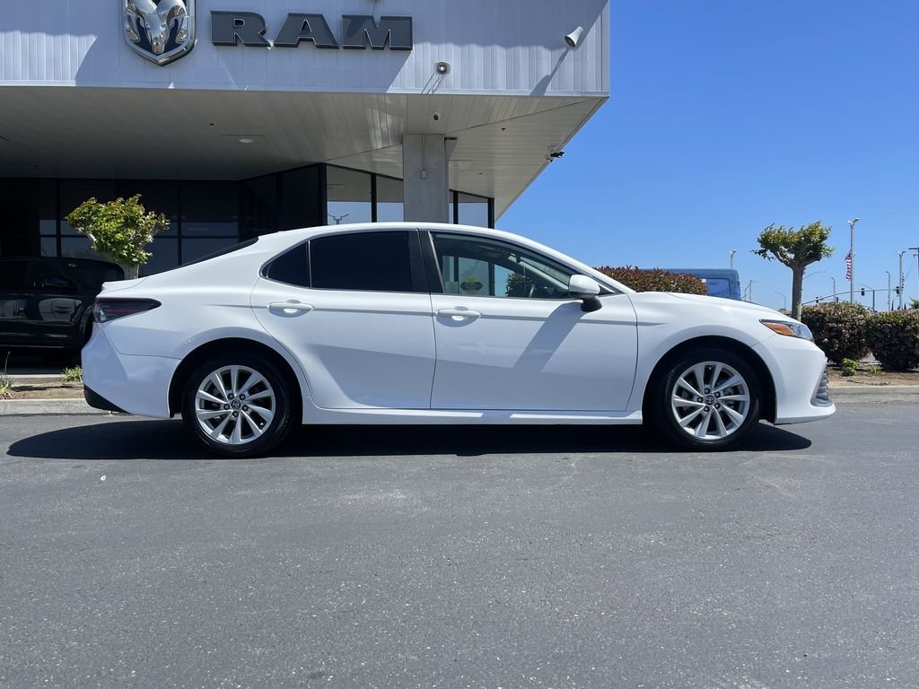 Used 2024 White Toyota LE image 7
