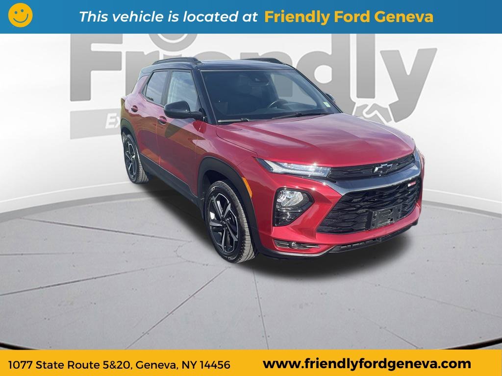 Used 2021 Red Chevrolet RS image 3