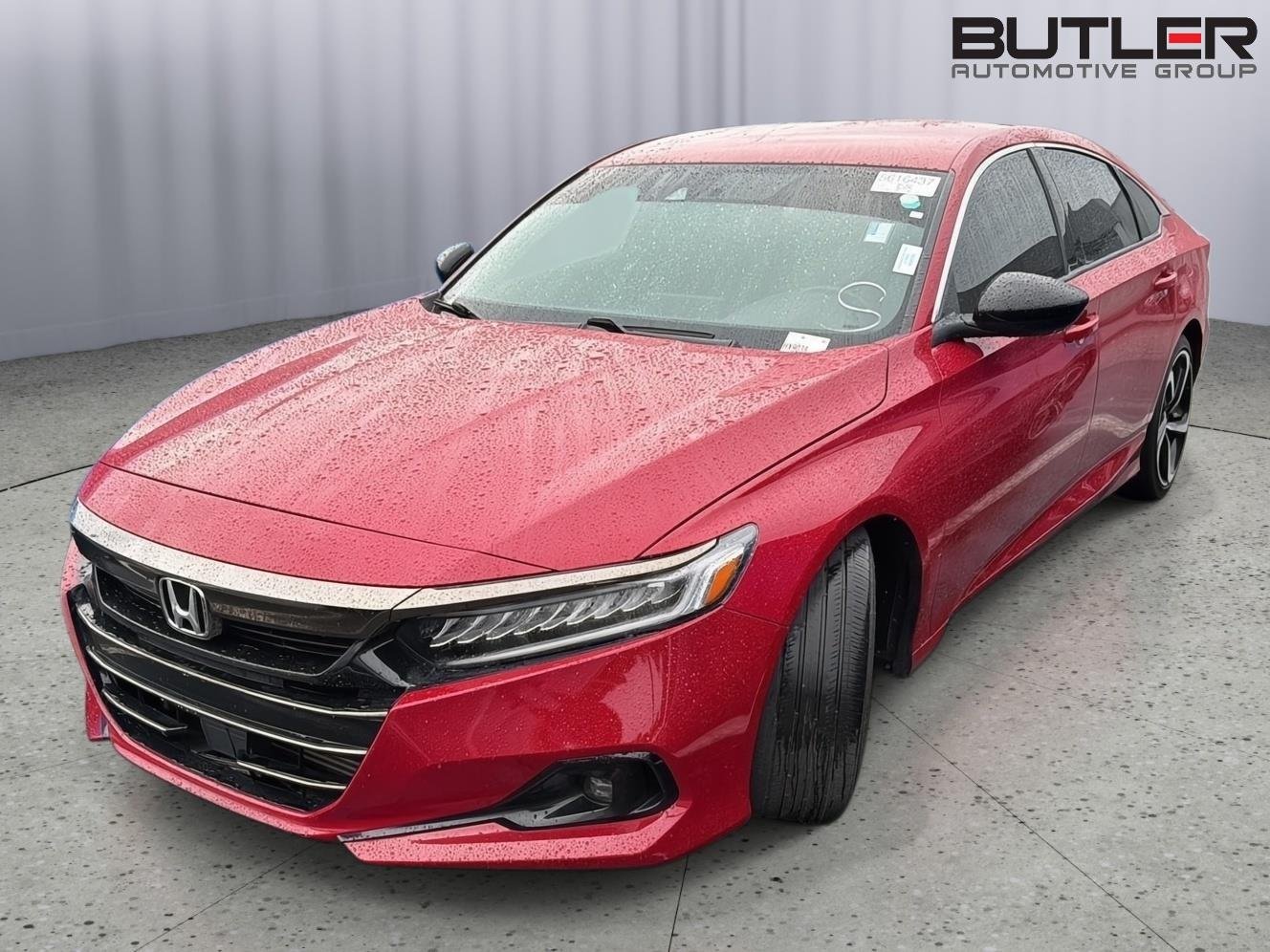 Used 2021 San Marino Red Honda Sport image 2