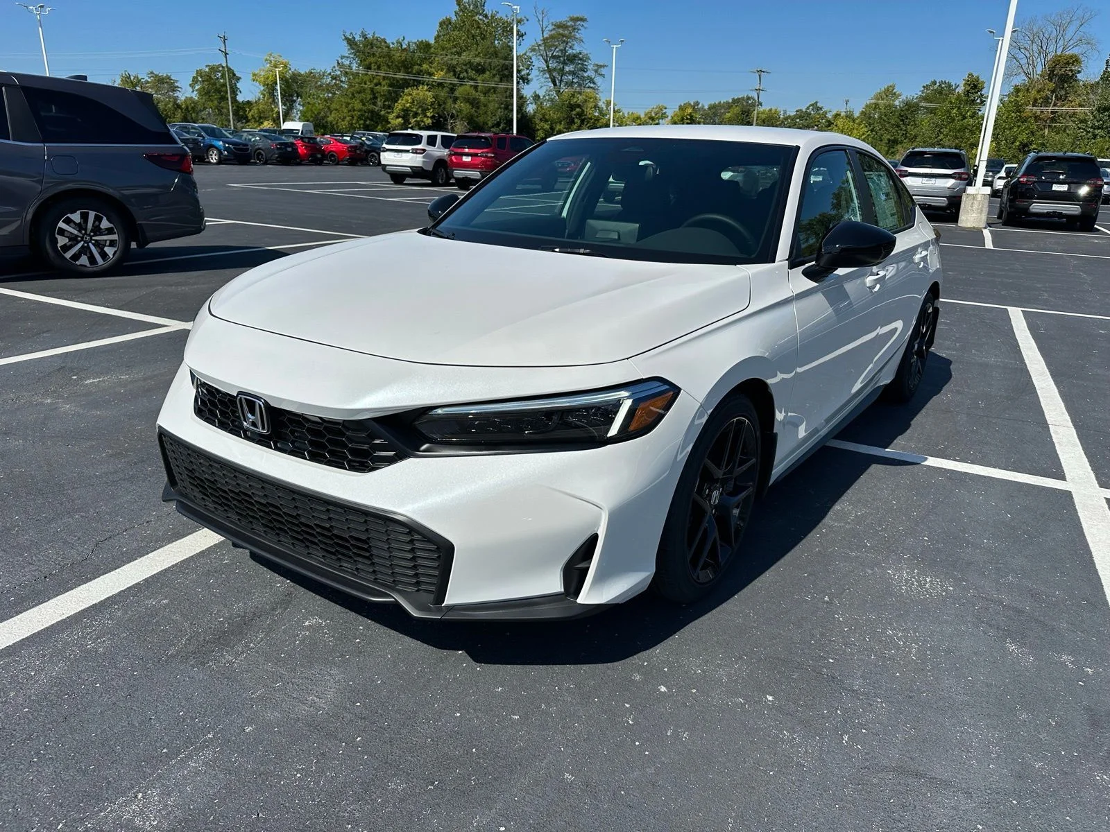 New 2026 Silver Honda Sport image 1