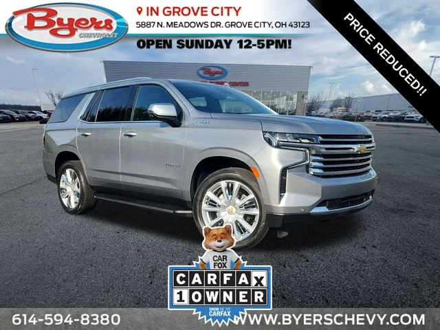 Used 2024 Gray Chevrolet High Country image 1
