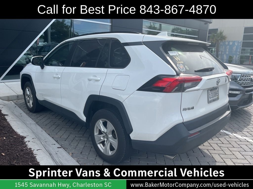 Used 2021 White Toyota XLE image 4