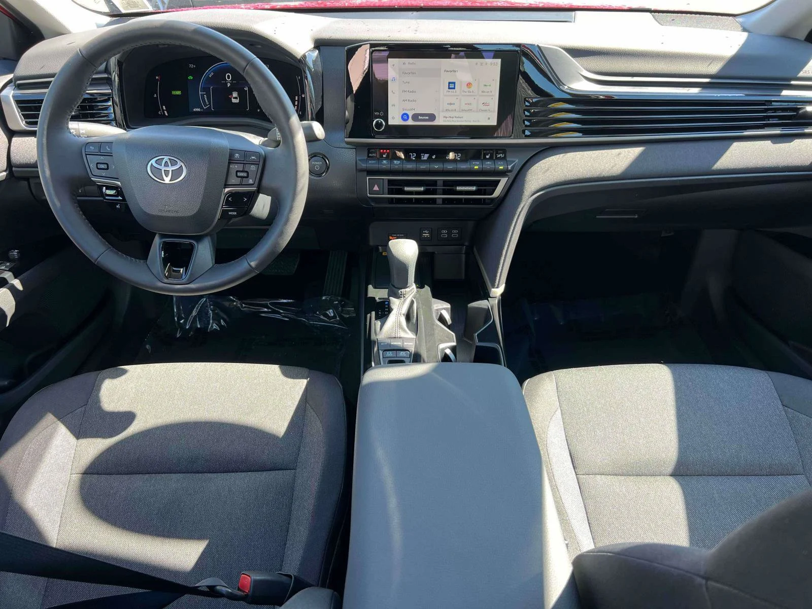 Used 2025 SUPERSONIC RED Toyota LE image 14