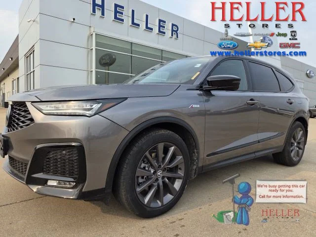 Used 2025 Liquid Carbon Metallic Acura A-Spec image 1