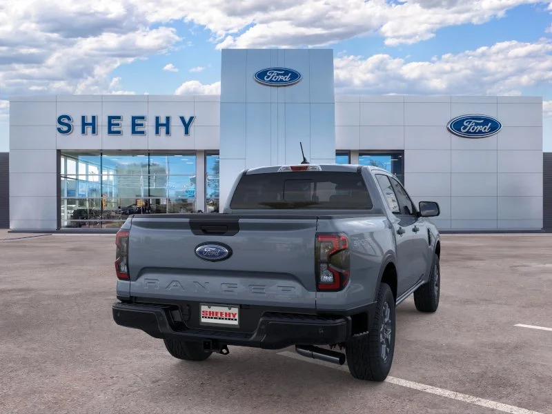 New 2025 Azure Gray Metallic Tri-coat Ford XLT image 8