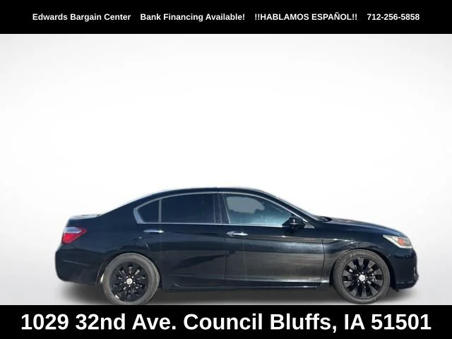 Used 2014 Honda Accord EX-L V-6 with VIN 1HGCR3F80EA025324 for sale in Council Bluffs, IA