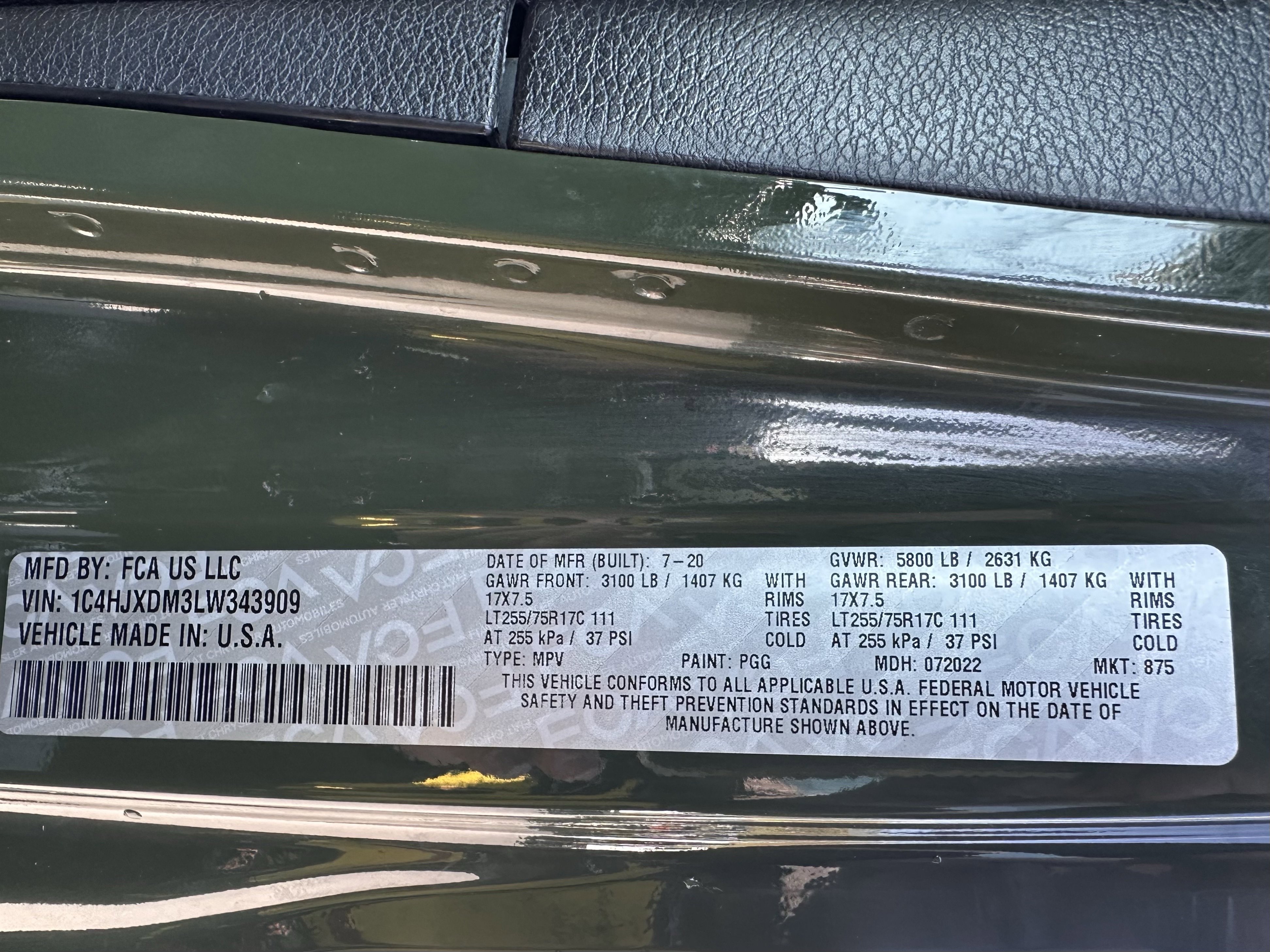Used 2020 Sarge Green Jeep Willys image 28