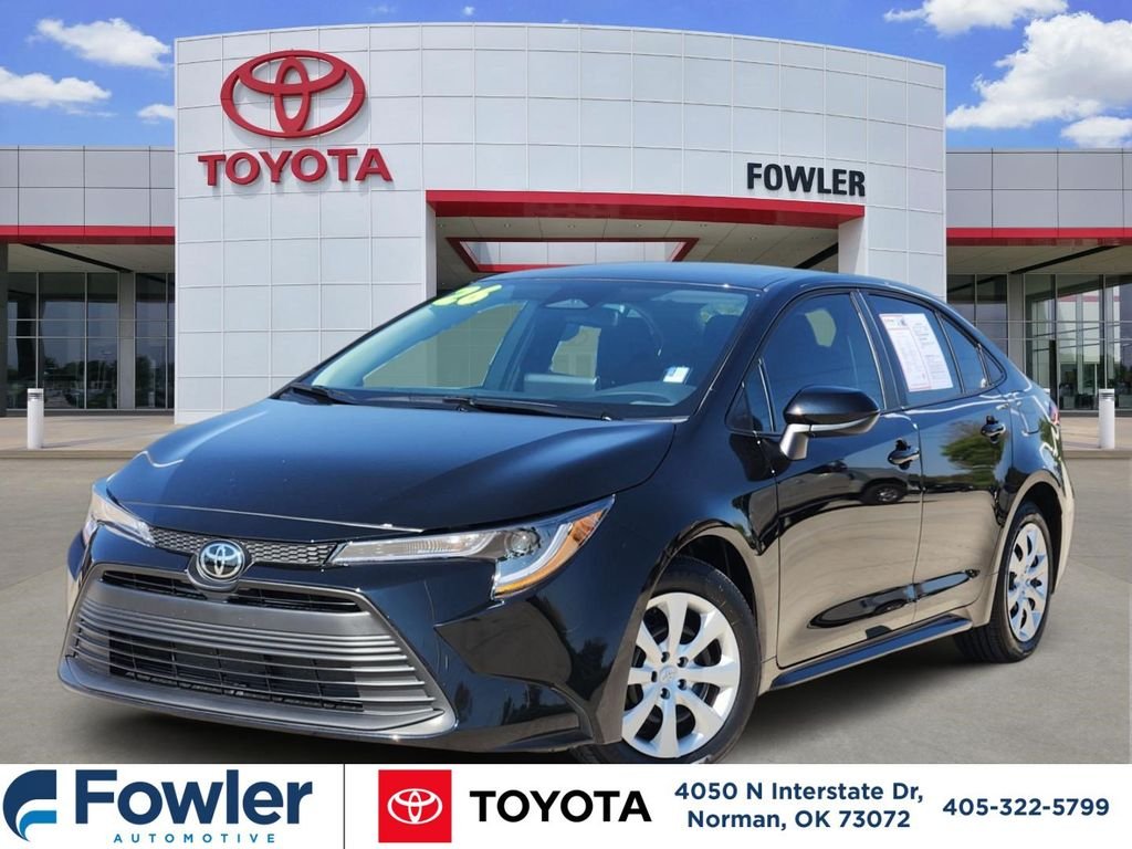 Certified Used 2026 Black Toyota LE image 1