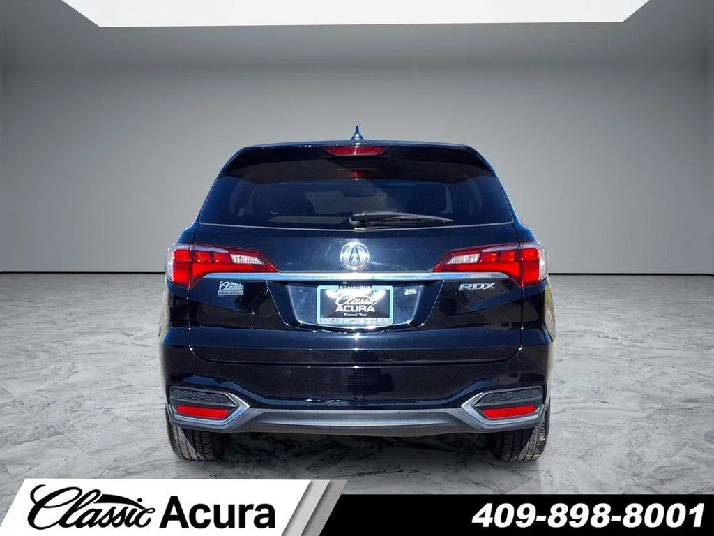 Used 2016 Crystal Black Pearl Acura FWD 4dr Tech Pkg image 4