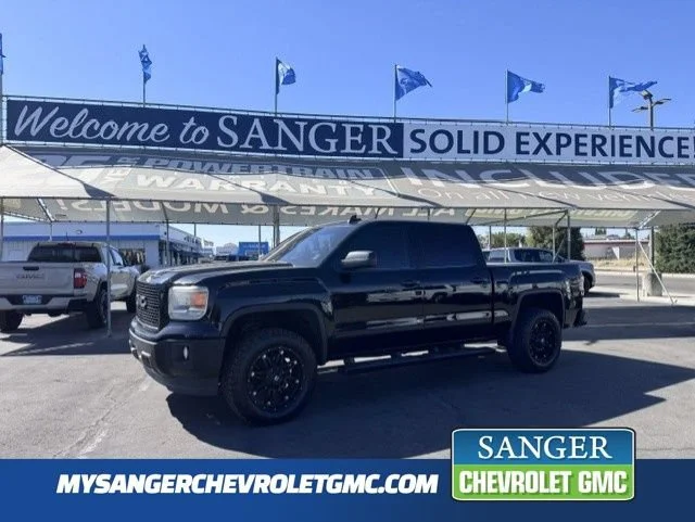Used 2015 ONYX BLACK GMC SLT image 1