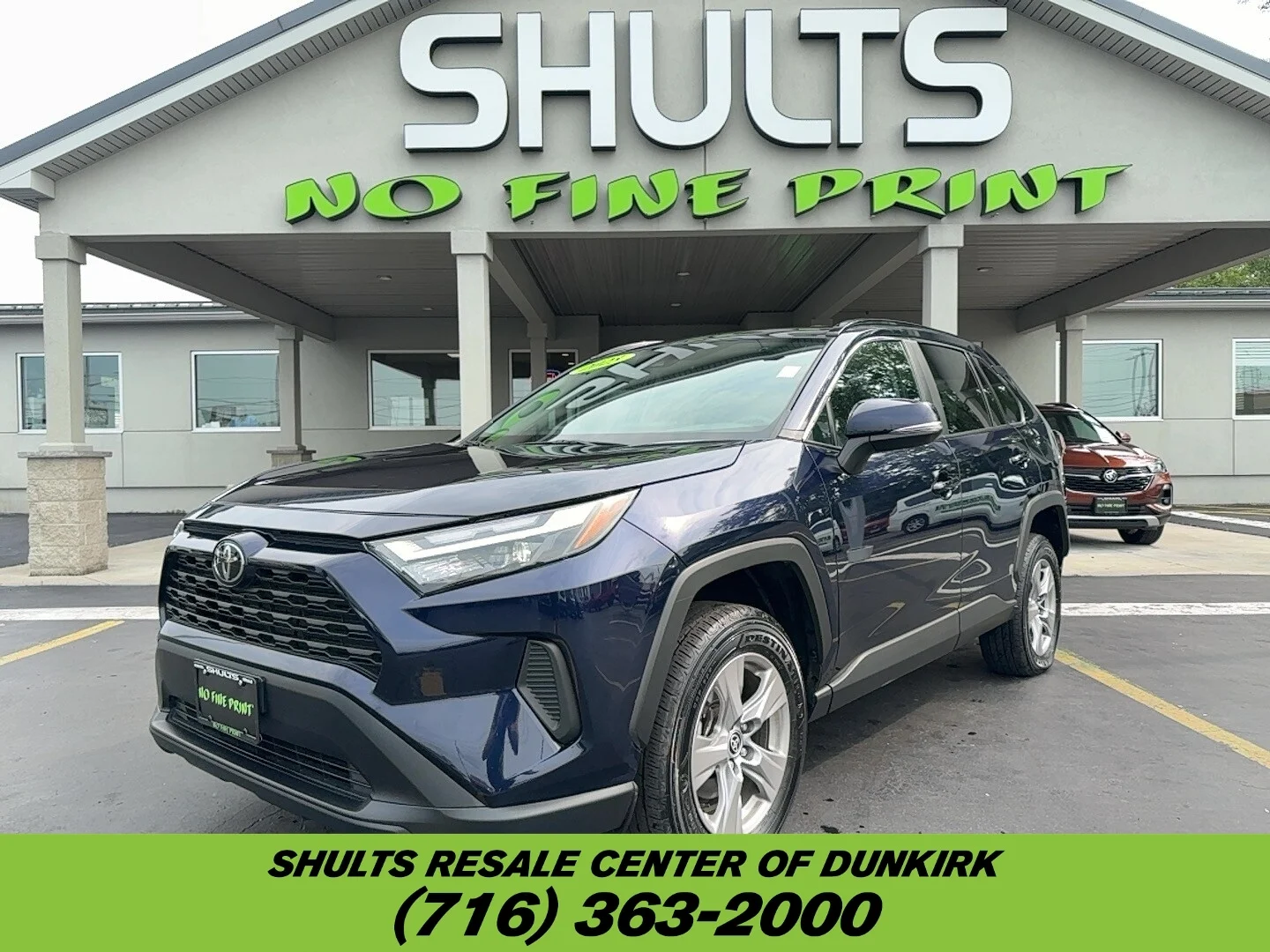 Used 2025 Blue Toyota XLE image 1