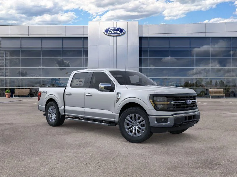 New 2026 Iconic Silver Metallic Ford XLT image 8