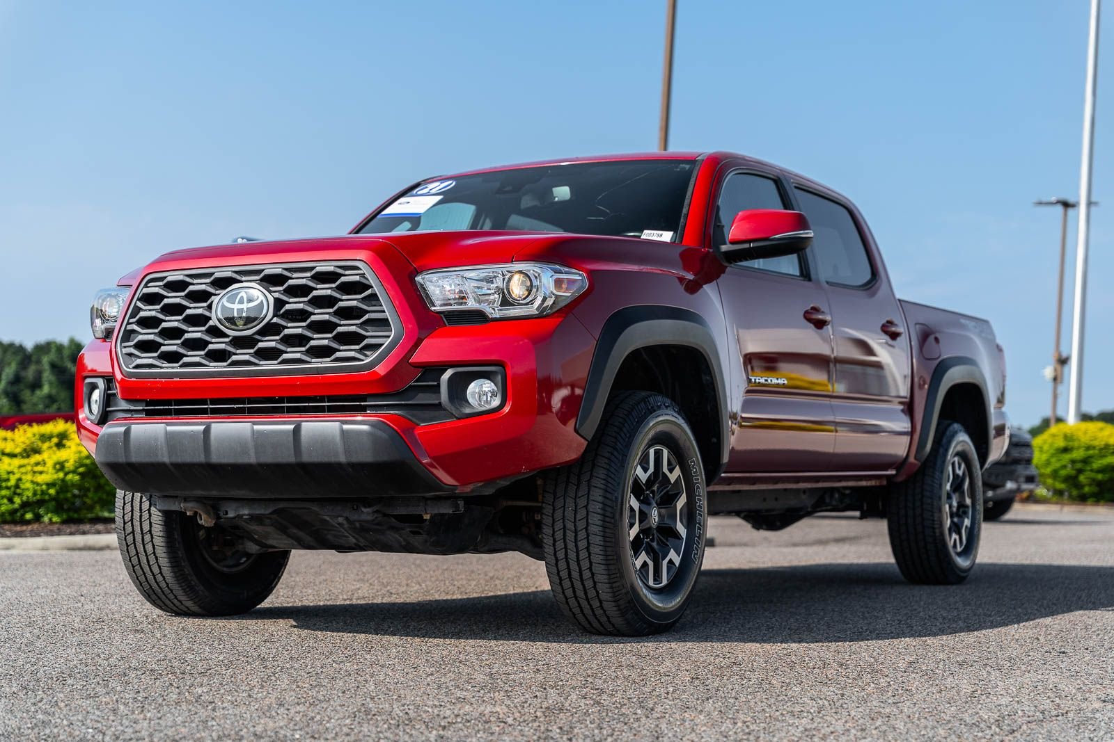 Used 2021 Red Toyota TRD Off-Road image 2