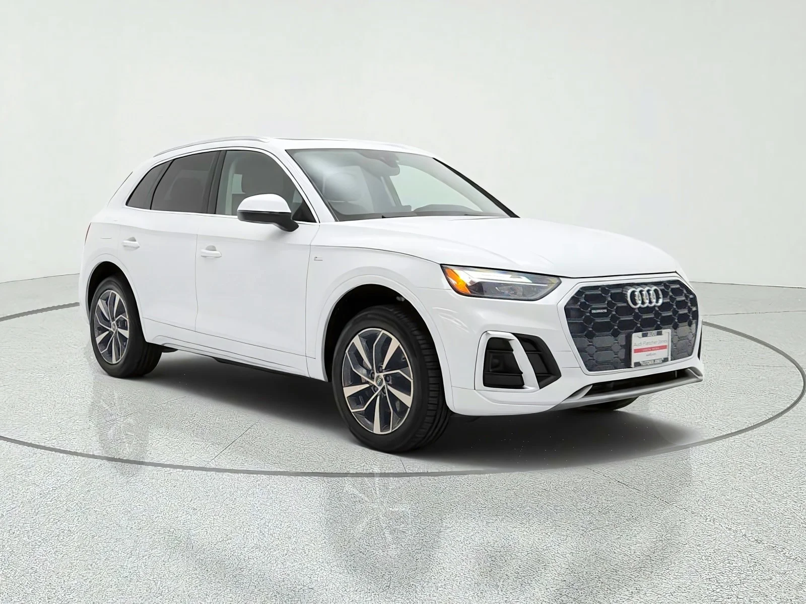 Used 2023 Glacier White Metallic Audi S line Premium image 3