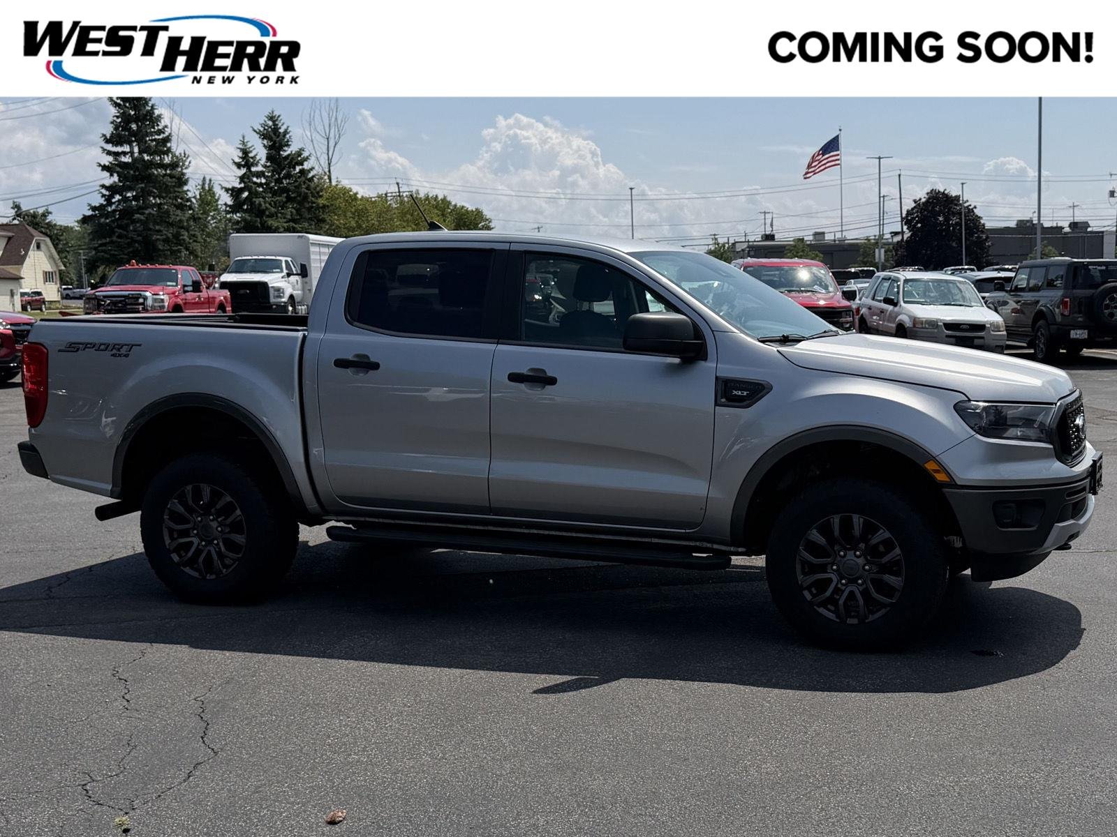 Used 2020 Iconic Silver Ford XLT image 1
