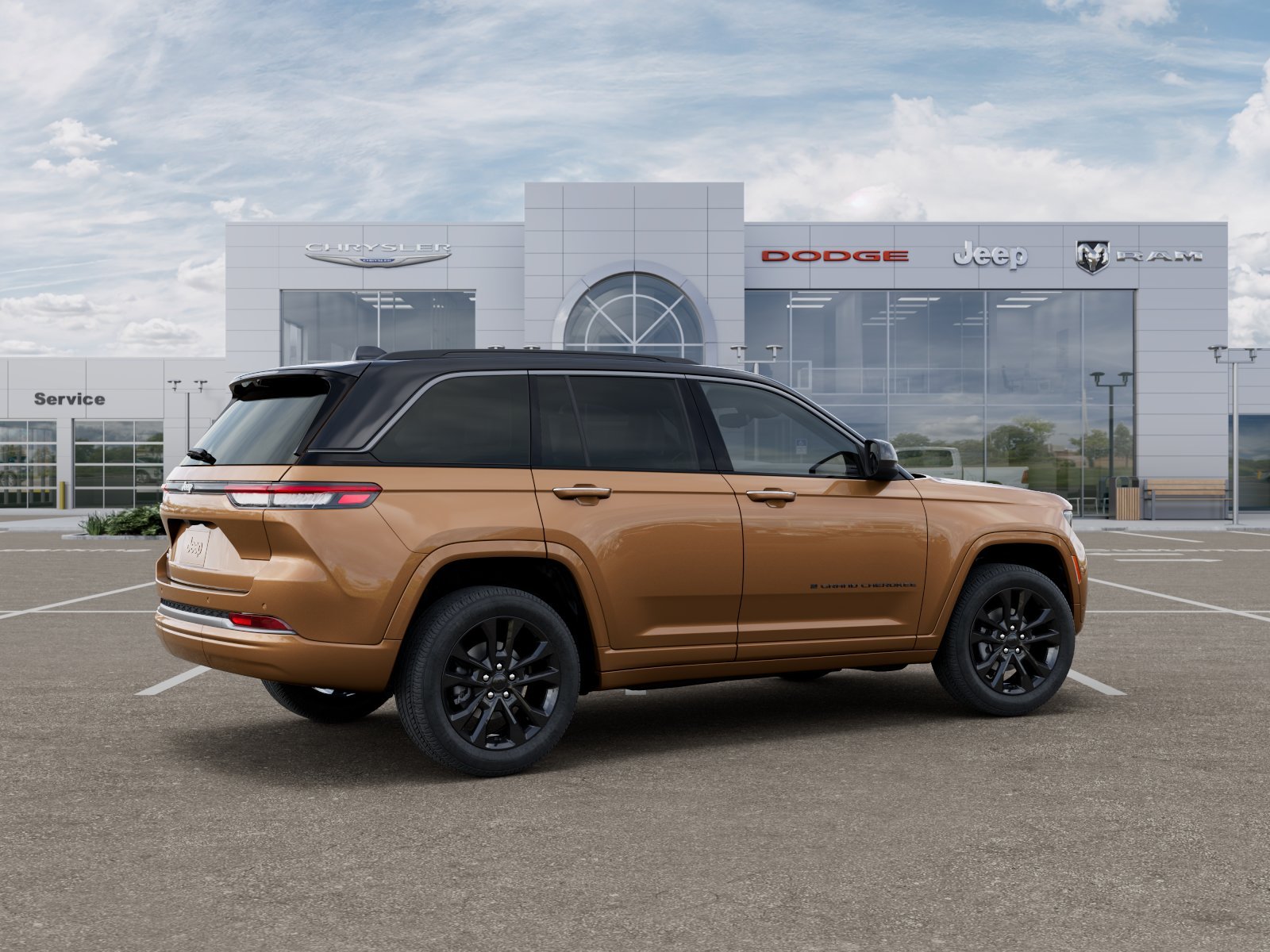 New 2026 Copper Shino Metallic Clear-Coat Exterior Paint Jeep Limited Reserve image 22