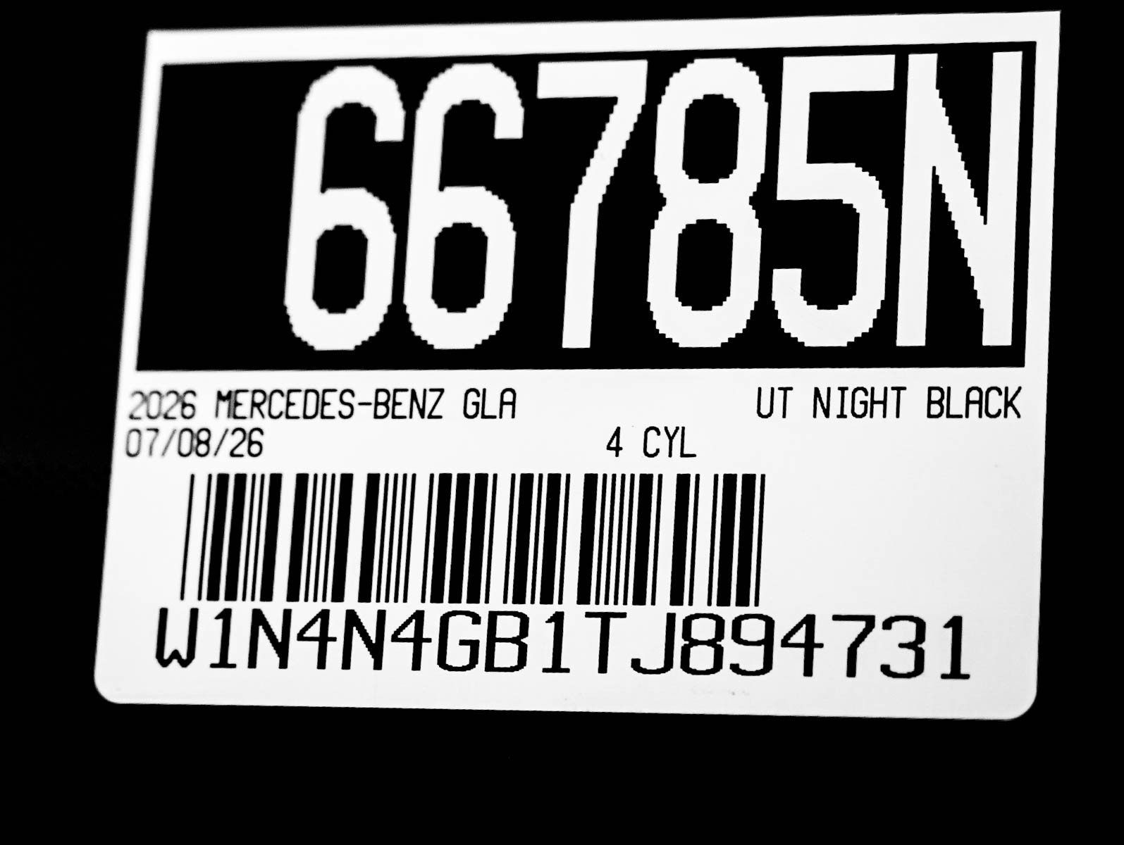 New 2026 Night Black Mercedes-Benz GLA 250 image 24