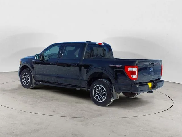 Used 2023 Agate Black Metallic Ford Lariat image 3