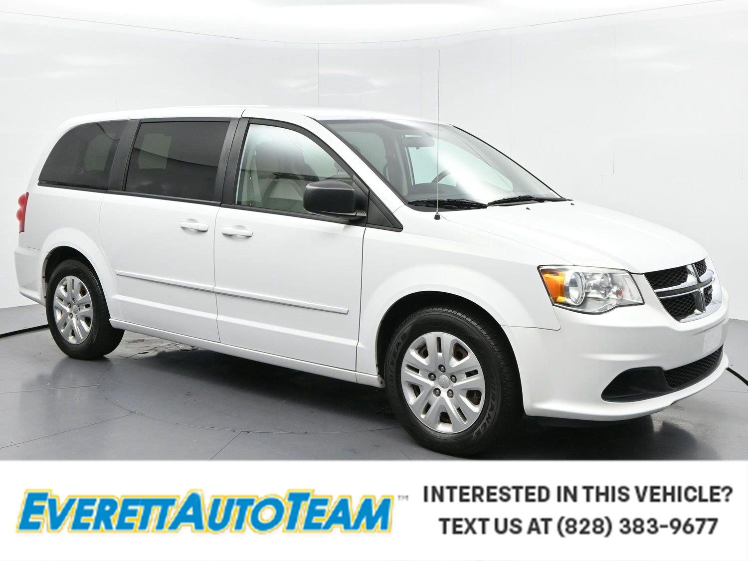 Used 2017 White Knuckle Clearcoat Dodge SE image 1