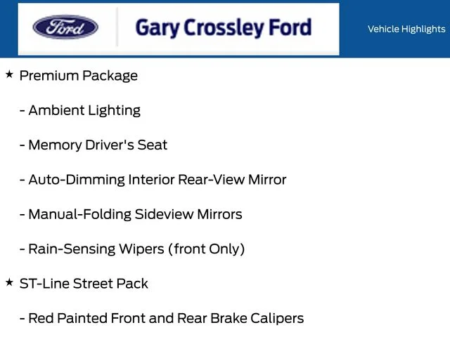 New 2027 Avalanche Gray Ford ST-Line image 12