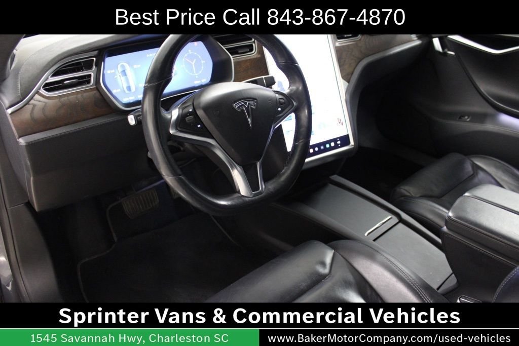 Used 2017 Gray Tesla 60D image 5
