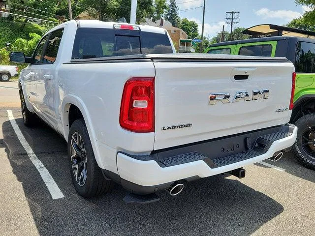 New 2026 Bright White Clear-Coat Exterior Paint RAM Laramie image 3
