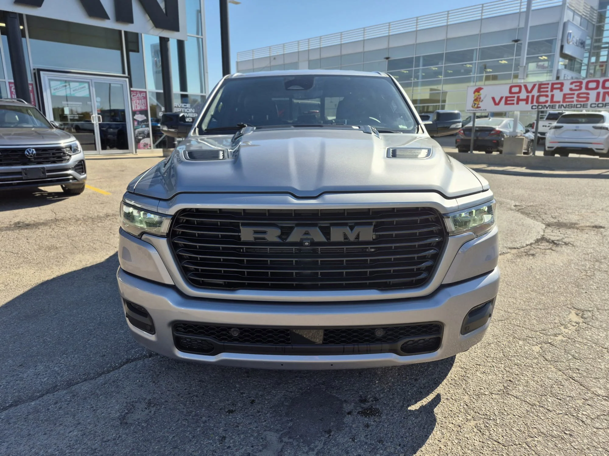 Certified Used 2025 Billet Silver Metallic Ram Sport 4x4*3.0L I6 | Htd Seats | Nav | Htd Wheel | Tow Pkg | Adaptive Cruise | Remote Start image 4