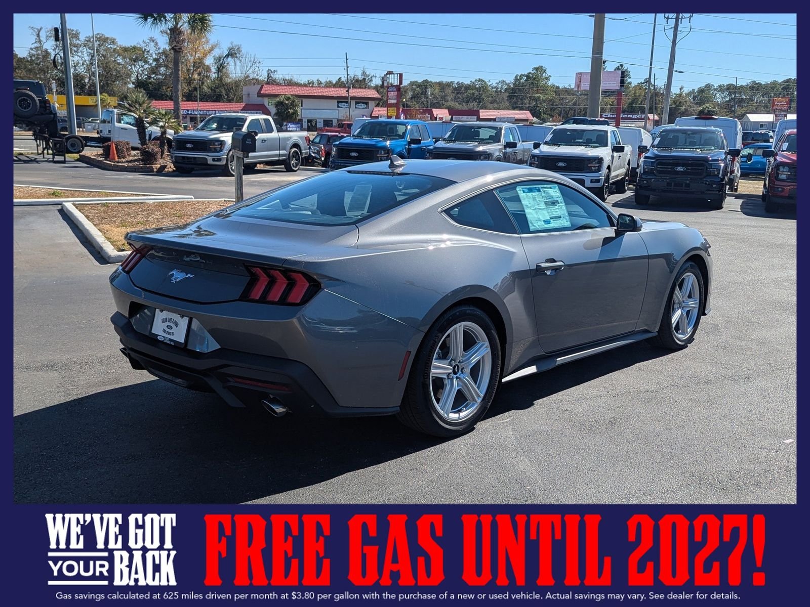 New 2026 Carbonized Gray Metallic Ford EcoBoost image 6