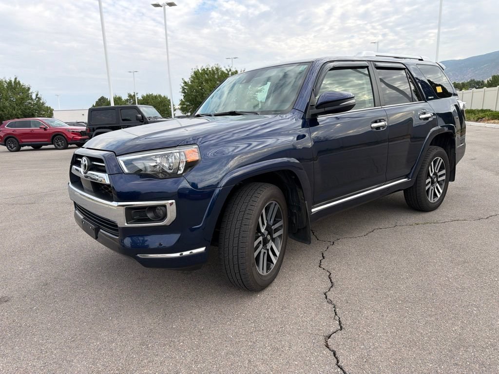 Used 2020 Nautical Blue Metallic Toyota Limited image 9