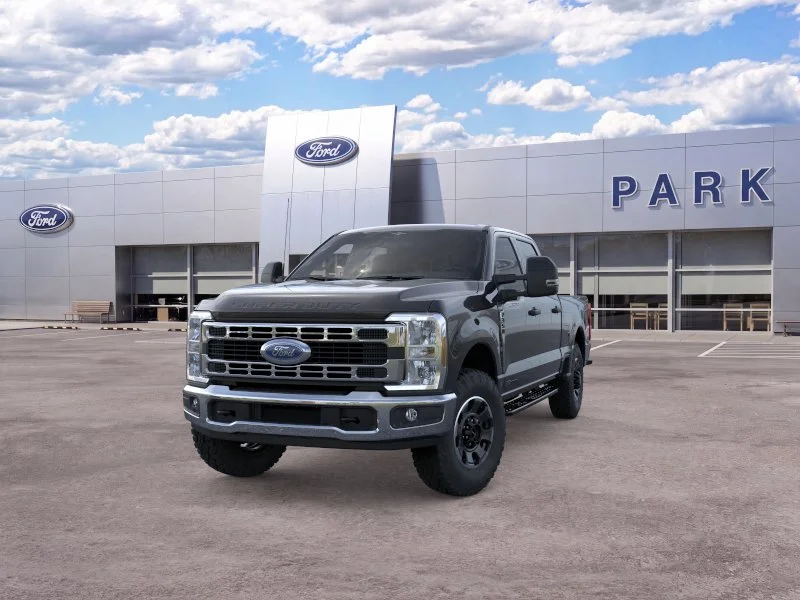 New 2026 Agate Black Metallic Ford F-350® XLT image 2